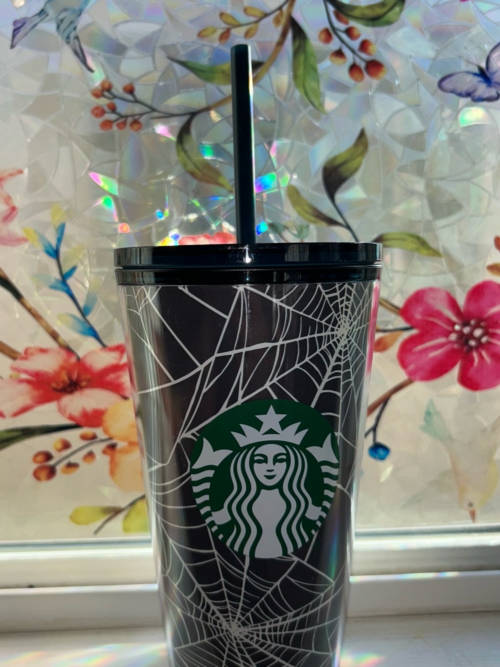 Starbucks Navy Blue Tumbler with Black Base